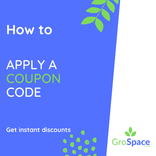 GroSpace - How to apply a coupon code