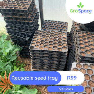 52 hole reusable seedling trays